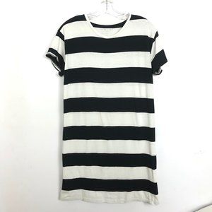 Everlane Color Block Striped Box Cut Shirt Dress M